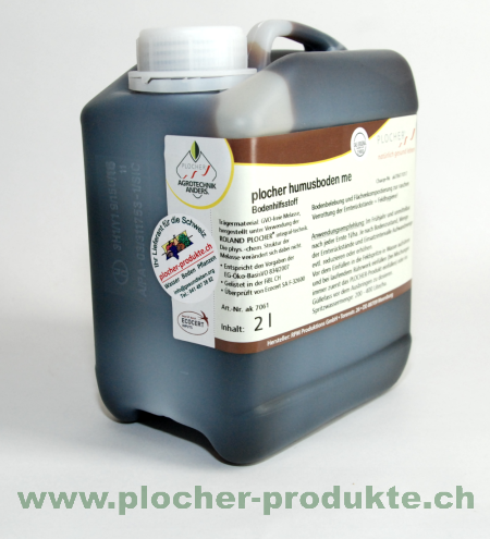 Plocher Humusboden me 2lt Bodenbelebung