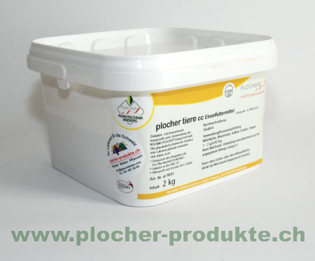 Plocher Tiere Einzelfutter cc 2Kg