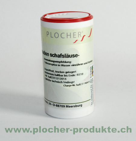 Plocher Kieselerde Information Schafläuse 70gr LeEG