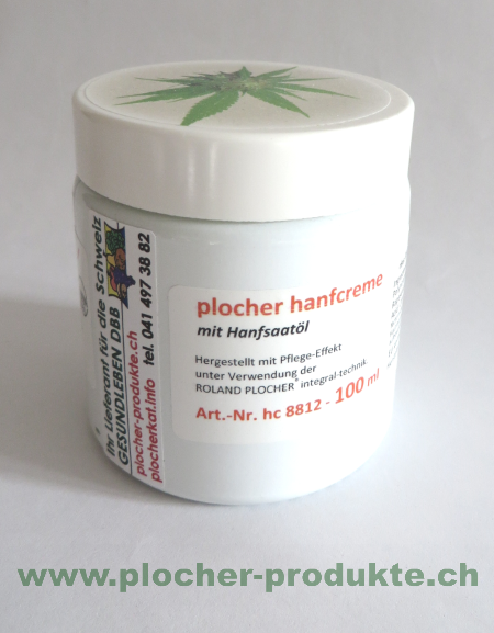 Plocher Hanf-Haut Creme 100ml vitalisiert