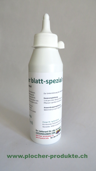 Plocher Blatt-Spezial me 250ml  = aktiviert das Blattgrün