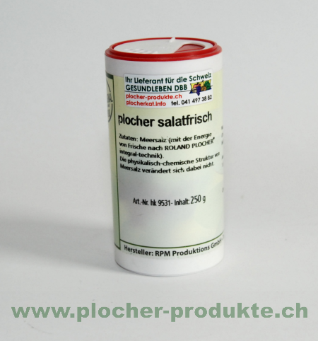 Plocher Salatfrisch 250gr Steinsalz