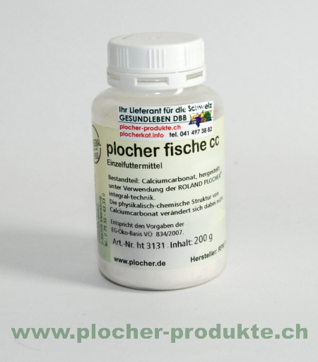 Plocher Fische Einzelfuttermittel cc 125gr