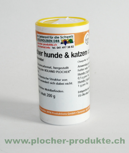 Plocher Hunde/Katzen GESUNDLEBEN PLOCHER SCHWEIZ