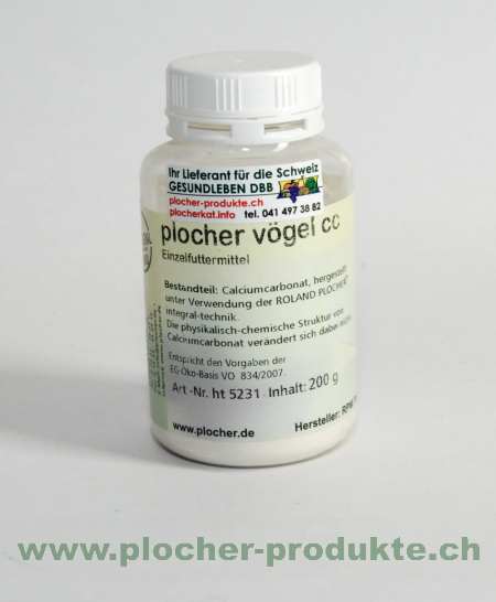 Plocher Vögel Einzelfutter cc 200gr