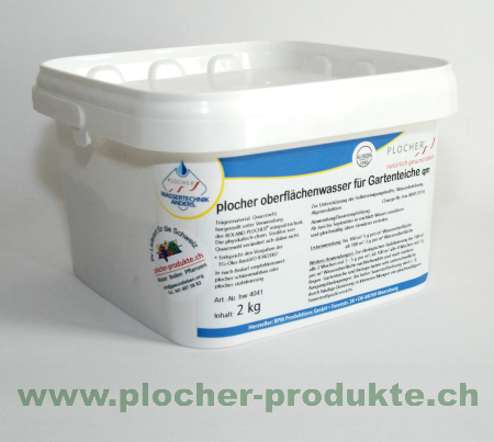 Plocher Oberflächenwasser quarz 2Kg