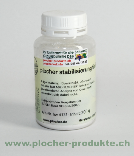 Stabilisierung Gartenteich quarz 200gr