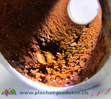 Plocher Schweiz Gesundleben DBB Rost im Kaltwasserrohr Plocher Schweiz Gesundleben DBB Rost im Kaltwasserrohr