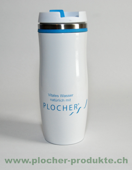 Plocher Thermobecher GESUNDLEBEN Plocher Schweiz Plocher Thermobecher weiss GESUNDLEBEN Plocher Schweiz